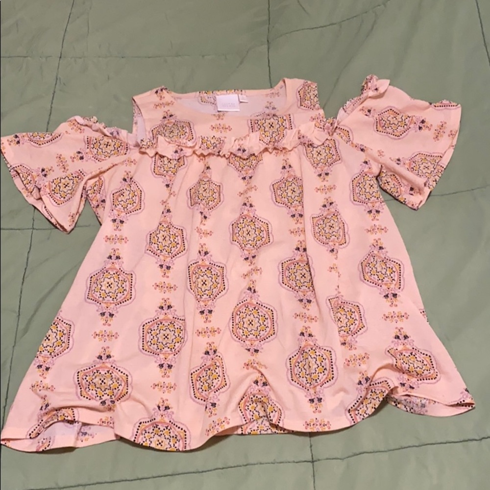 LC Lauren Conrad Cold Shoulder Blouse Size Large